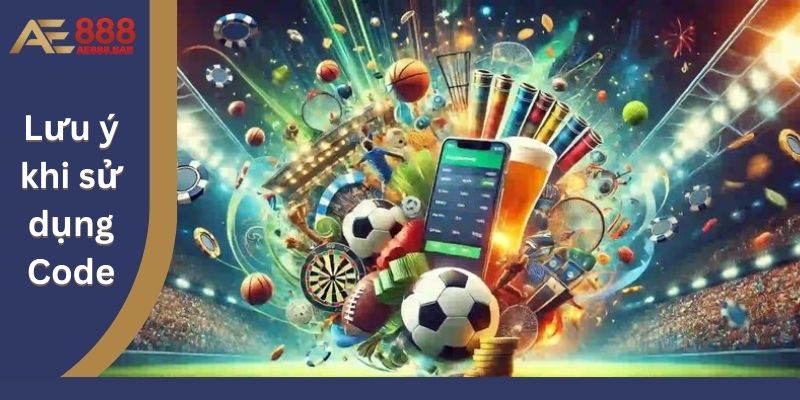 Lưu ý khi sử dụng Code AE888